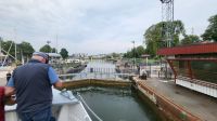Kreuzfahrt Göta-Kanal - Die erste Schleuse Lilla Edit
