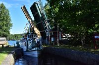 M/S Storholmen auf dem Dalsland Kanal