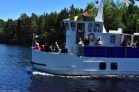 M/S Storholmen auf dem Dalsland Kanal