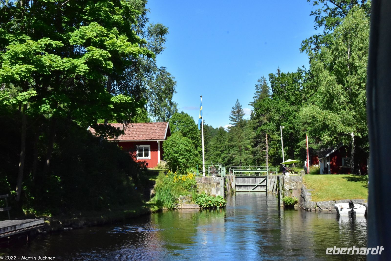 M/S Storholmen auf dem Dalsland Kanal