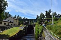 M/S Storholmen auf dem Dalsland Kanal in Håverud