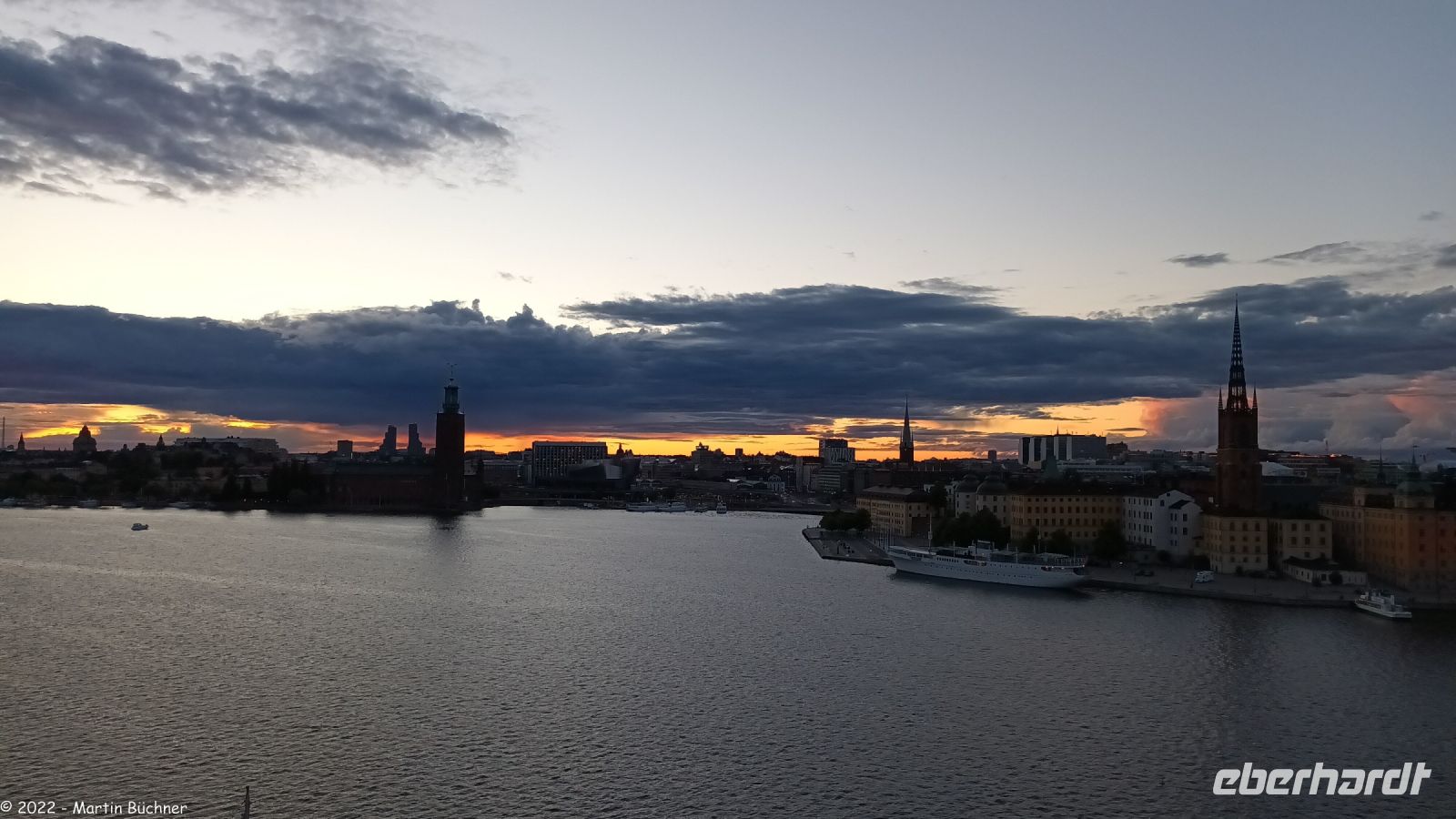 Sommerliches Stockholm (Weiße Nächte)
