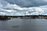 Sommerliches Stockholm - Insel Djurgården mit dem Freizeitpark Gröna Lund