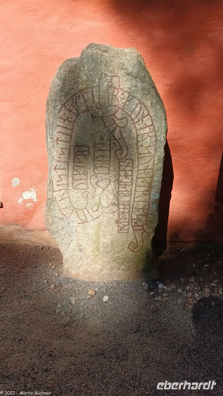 Runenstein am Dom zu Växjö - Småland