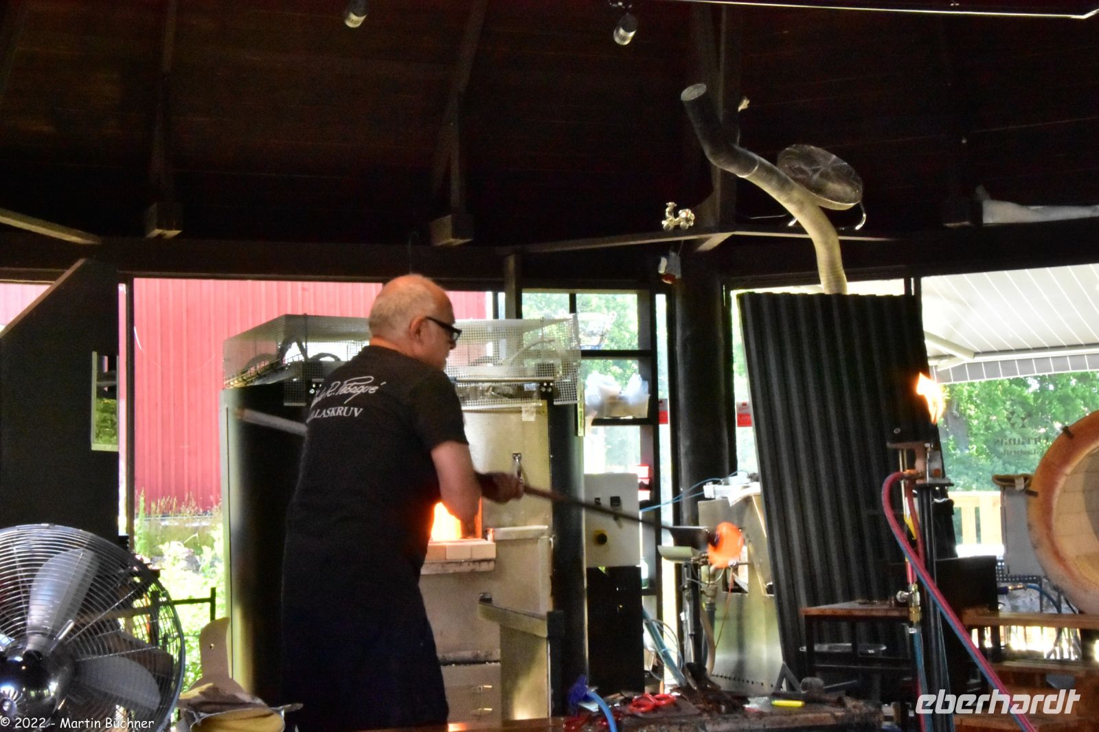 Glashütte im Glasreich Småland