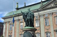 Gustav Vasa vor dem Riddarhuset