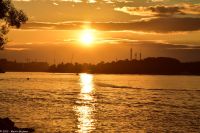 Stockholm im Sonnenuntergang