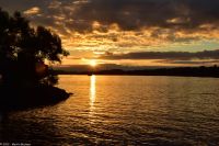 Stockholm im Sonnenuntergang