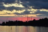 Stockholm im Sonnenuntergang