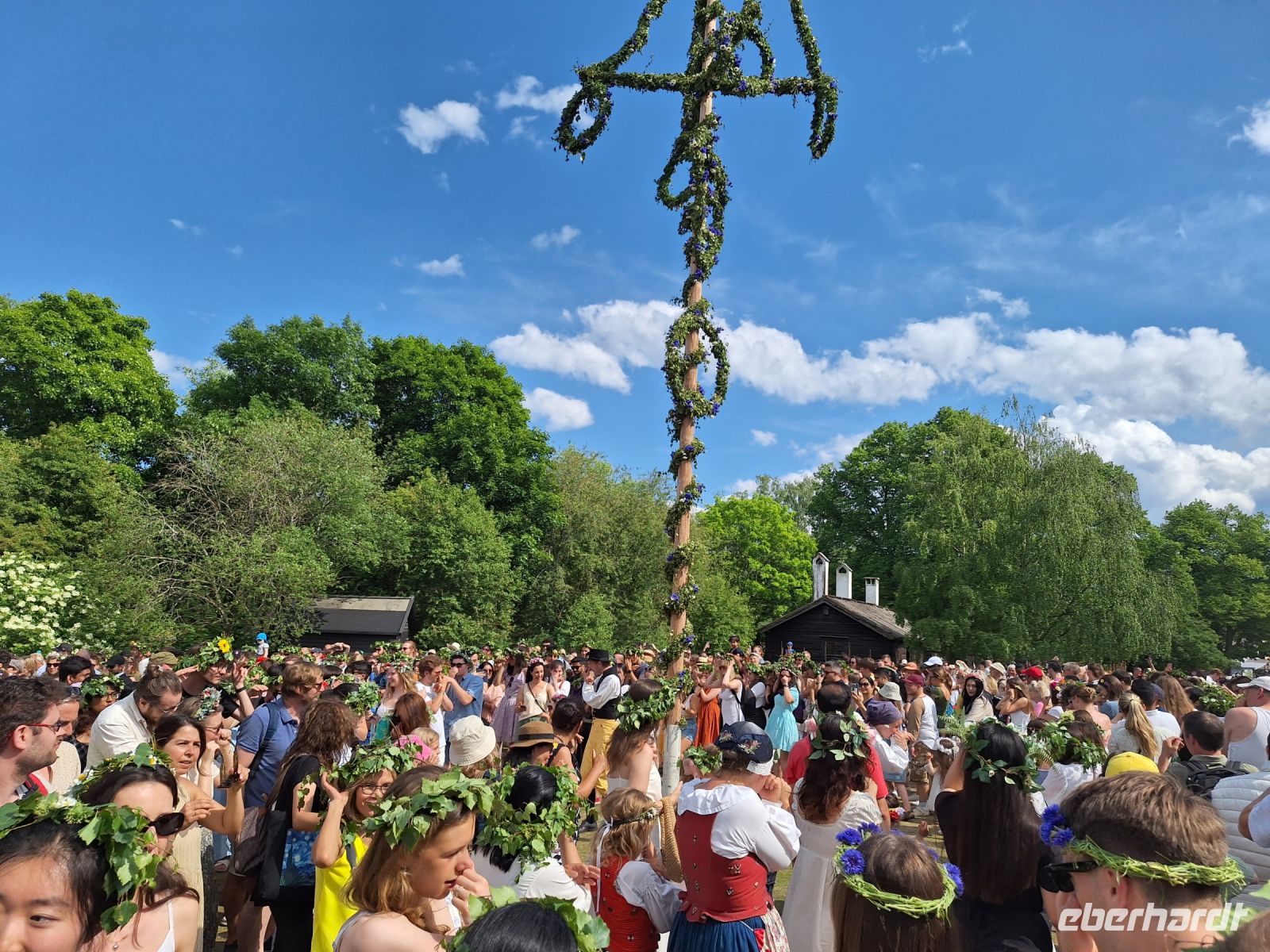 047 Stockholm Skansen Mittsommerfest