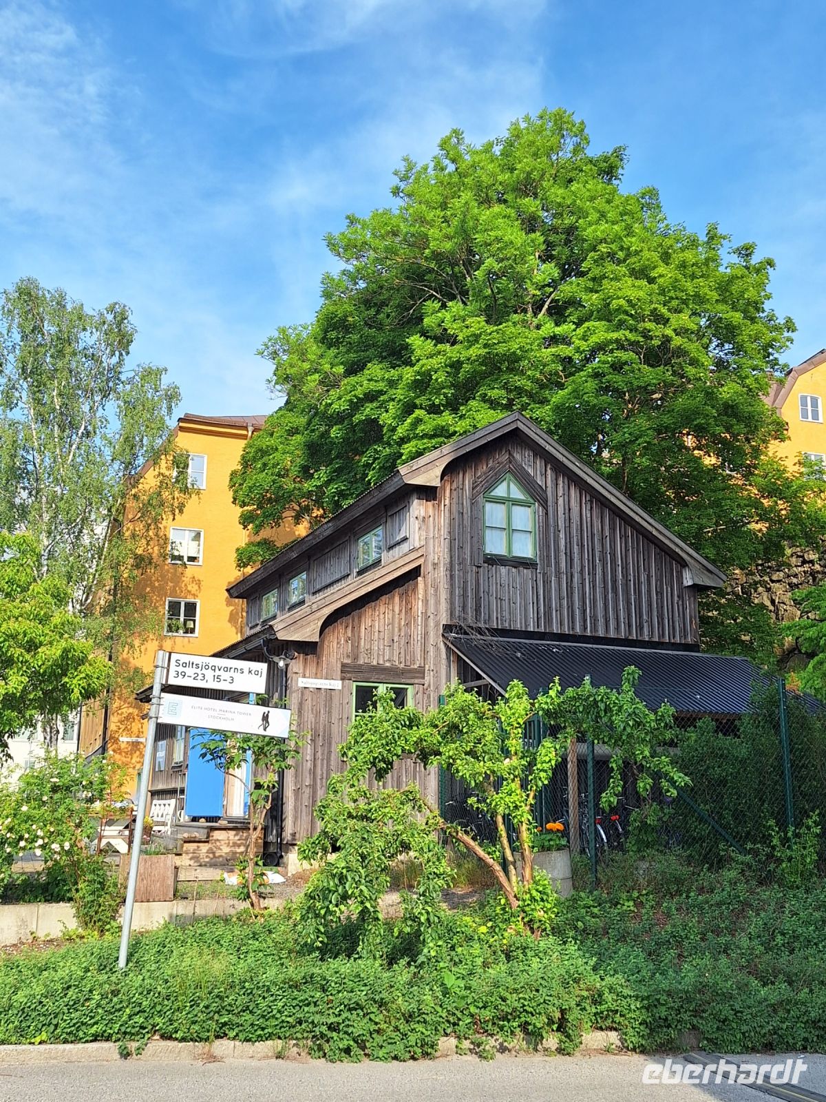 004 Stockholm Clownstheater unweit vom Hotel