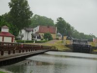 Schleuse am Götakanal bei Berg