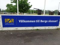 Schleuse am Götakanal bei Berg