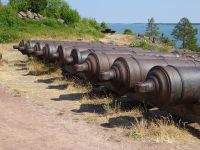 Åland: Kanonen bei Bormarslund