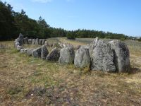 Gotland: Rundfahrt: Djupvik: Jungbronzezeitliche Schiffssetzung