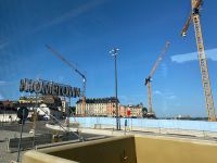 Stockholms Goldene Brücke bei Slussen