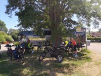 Mittagspause bei Tour auf Öland