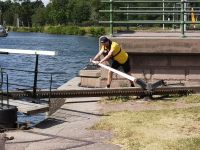 Handarbeit am Gotakanal