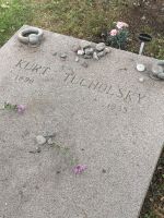 Grab von Kurt Tucholsky in Mariefred