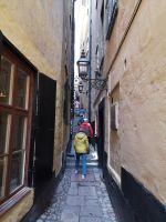 Schmalste Gasse Stockholms