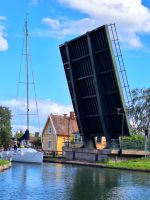 048 Schweden Berg Die Brücke öffnet sich