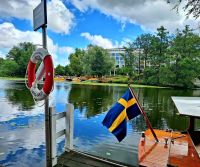 039 Schweden Linköping Abfahrt im Kinda Kanal