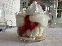 Erdbeeren mit Vanilleeis 