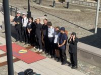 Abschied von der Mannschaft M/S Diana 