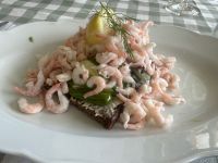 Insel Marstrand - Krabbenbrot 