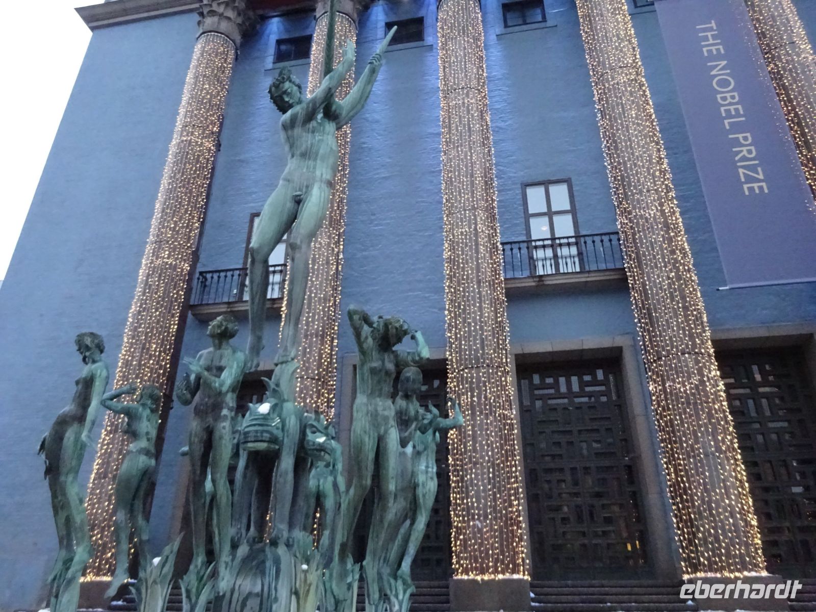 Stockholm: vor dem Konzerthaus