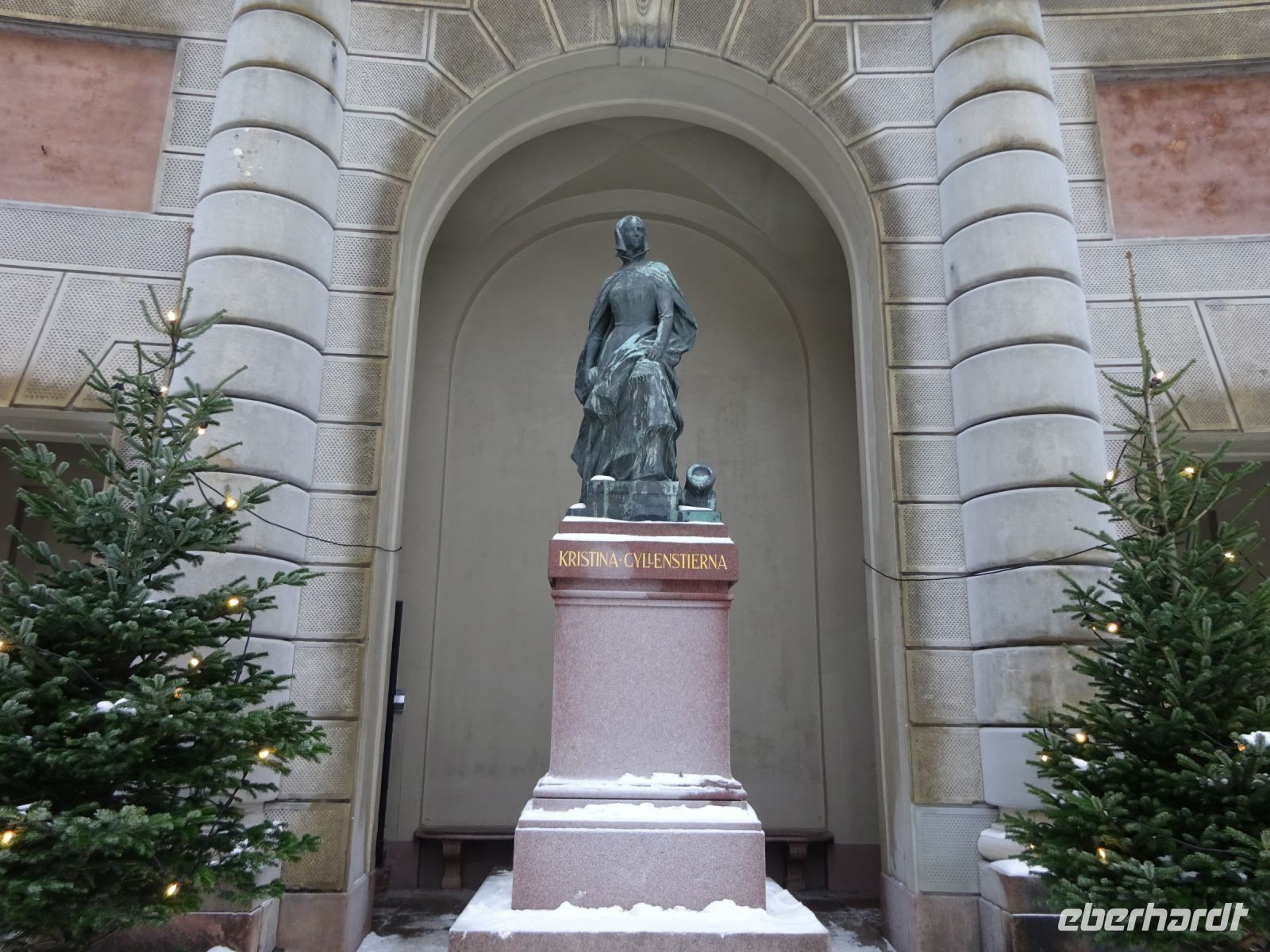 Stockholm: Königliches Schloss: Hof