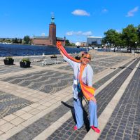 Stockholm. Heike in action