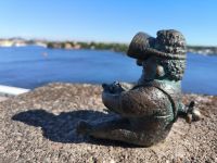 Stockholm. Karlsson vom Dach