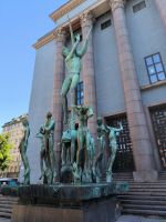 Stockholm. Am Konserthuset