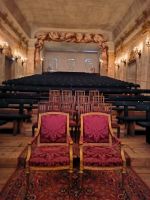 Drottningholm. Königliches Schloß-Theater, Königsloge