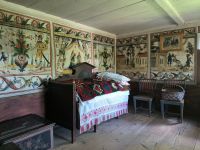 Stockholm. Midsommar in Skansen. Im Dorf