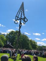 Stockholm. Midsommar in Skansen. Geschafft!