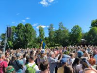 Stockholm. Midsommar in Skansen.