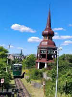 Stockholm. Midsommar in Skansen. Bergbanan