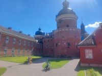 Schweden Rad 2024: Schloß Gripsholm - 1. Innenhof