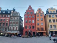 Schweden Rad 2024: Stockholm Stortorget zur Mittsommernacht (gegen 22:00)