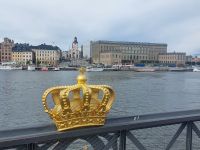 Schweden Rad 2024: Stockholm - Blick auf das Königsschloß