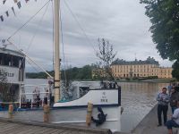 Schweden Rad 2024: Stockholm Mälasee - Blick zum Schloß Drottningholm