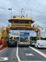 Schweden Rad 2024: Autofähre auf dem Weg nach Loftahammer