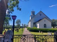 Schweden Rad 2024: Insel Øland - eine der Inselkirchen