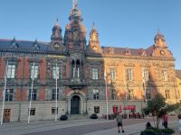 Schweden Rad 2024: Malmö - Rathaus gegen 21:30 Uhr