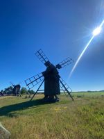 Schweden Rad 2024: Insel Øland - Windmühlen von Lerkaka