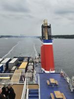 Auslauf durch die Kieler Förde