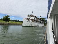 Diana historisches Kanalschiff