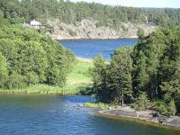 Schärenlandschaft zwischen Mariehamn und Stockholm